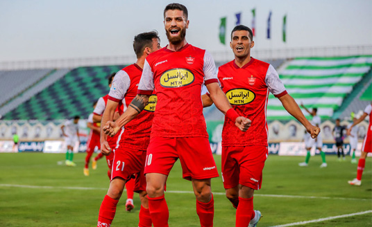 نیمه پر و خالی برد پرسپولیس در اراک