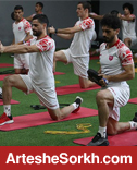 برگزاری تمرین نوبت صبح پرسپولیس و بازگشت هنانوف