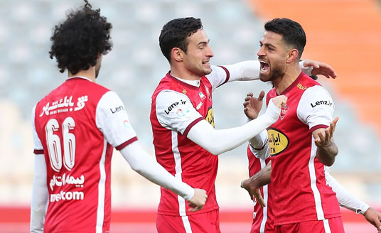 تنوع گل و گلزن در پرسپولیس