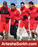 بازگشت صادقی و حضور ژوائو در تمرین پرسپولیس