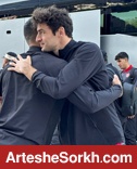 ورود کاروان پرسپولیس به اراک با استقبال هواداران