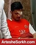 واکنش هوادار مجروح پرسپولیس به شایعه عجیب