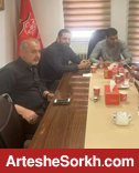 برگزاری جلسه هیئت مدیره با حضور درویش