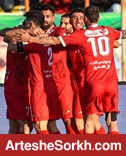 برد ارزشمند و صدرنشینی پرسپولیس در قزوین