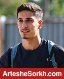 امیرحسین محمودی نفر اول حاضر در تمرین پرسپولیس